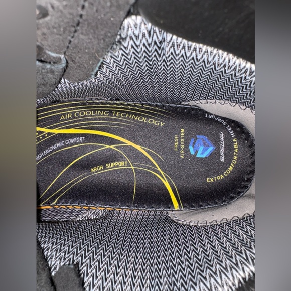 Sureway All Leather Men's Heavy Duty Work Boots Black Size 12 NWOT - Picture 13 of 15